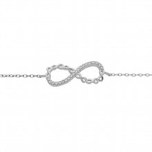 Charger l&#39;image dans la galerie, BRACELET Dame infini argent 022851
