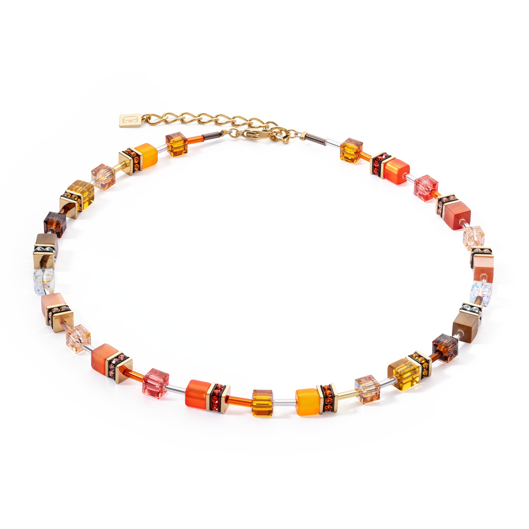 COLLIER Dame GeoCUBE® Iconic Sunset or 2838/10-0211