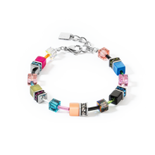 Charger l&#39;image dans la galerie, Bracelet Dame  GeoCUBE® Iconic Multicolore Fancy COEUR DE LION 2838/30-1568
