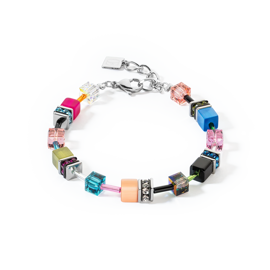 Bracelet Dame  GeoCUBE® Iconic Multicolore Fancy COEUR DE LION 2838/30-1568