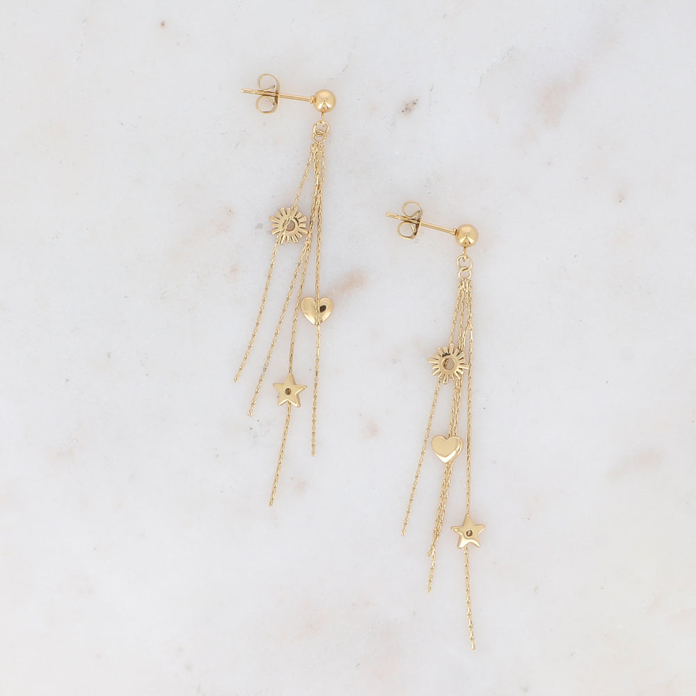 BOUCLES D'OREILLES Pendantes Carley BOHM