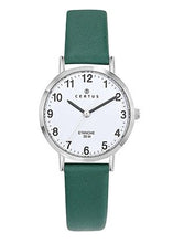 Charger l&#39;image dans la galerie, MONTRE Dame Cuir vert CERTUS 644448
