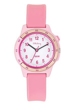 MONTRE Junior ROSE AVEC ECLAIRAGE TEKDAY 654911