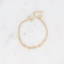 Charger l&#39;image dans la galerie, BRACELET Dame acier 3 rangs pampilles ovales BOHM
