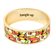 Charger l&#39;image dans la galerie, Bracelet Dame Jangala - Rose Ispahan BANGLE UP
