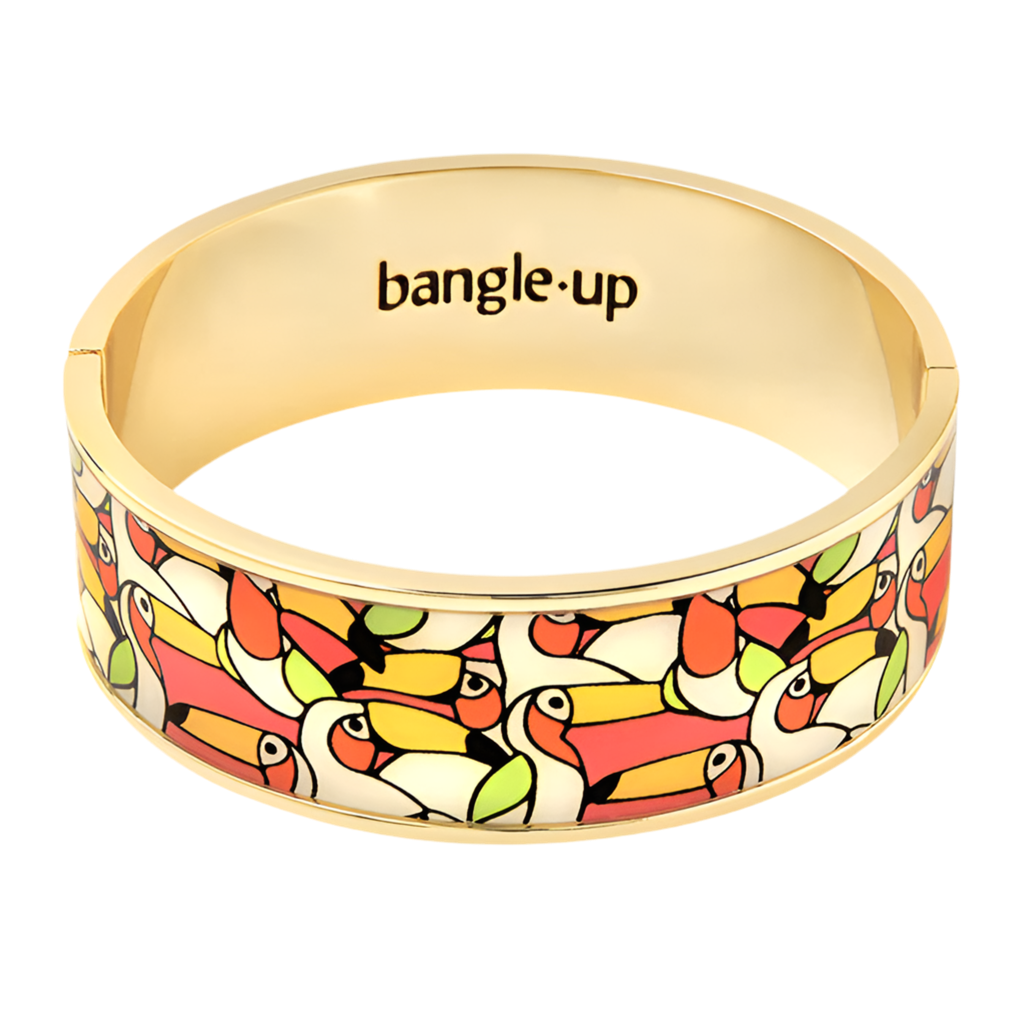 Bracelet Dame Jangala - Rose Ispahan BANGLE UP