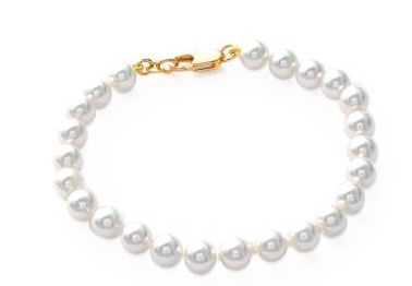 BRACELET  Dame PERLES DE MAILLORQUE 7 mm