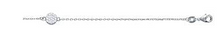 Charger l&#39;image dans la galerie, BRACELET Dame Pastille oxydes de zirconium ARGENT RHODIE
