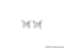 Charger l&#39;image dans la galerie, BOUCLES D&#39;OREILLES CHRYSALIS Dame Acier Blanc GUESS JUBE04108JWRH
