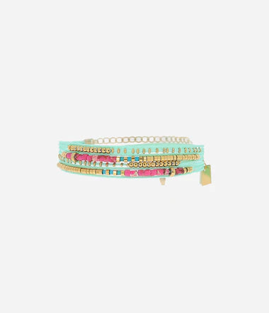 BRACELET Dame MATADOR acier doré multi-tours ZAG SBX19592-01F