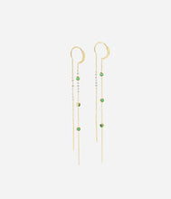 Charger l&#39;image dans la galerie, BOUCLES D&#39;OREILLES Dame &quot;Bright vert&quot; ZAG SEL18147-01
