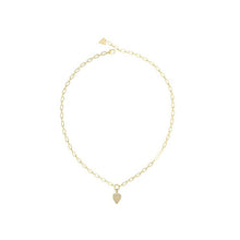 Charger l&#39;image dans la galerie, COLLIER Dame LOVE ME TENDER acier doré GUESS JUBN03249JWYG
