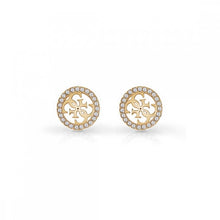 Charger l&#39;image dans la galerie, BOUCLES D&#39;OREILLES  dame STUDS PARTY acier doré GUESS JUBE02161JWYG
