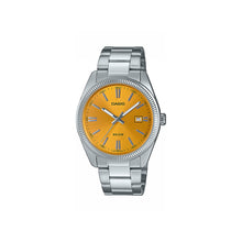 Charger l&#39;image dans la galerie, MONTRE UNISEXE CASIO ACIER INOXYDABLE Fond jaune MTP-1302PD-9AVEF
