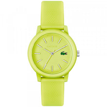 Charger l&#39;image dans la galerie, MONTRE  DAME LACOSTE SILICONE JAUNE 2001316
