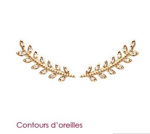 BOUCLE D OREILLE Femme PLAQUE OR 2511310