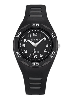 MONTRE ENFANT TEKDAY ANALOGIQUE NOIRE 653493