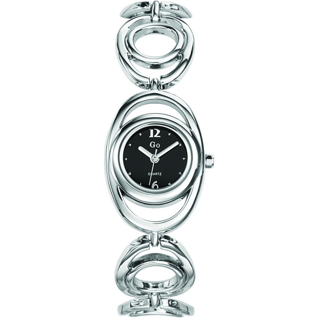 Montre Go Girl Only 693691 - Montre Acier Anneaux Argent Femme