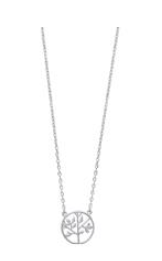 COLLIER femme ARGENT RHODIE ARBRE DE VIE 72126545