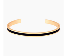 Charger l&#39;image dans la galerie, BRACELET Femme JONC NOIR BANGLE UP  BUP03-BAN
