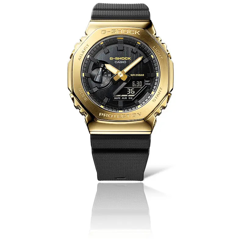 MONTRE mixte G-SHOCK DORE  GM-2100G-1A9ER